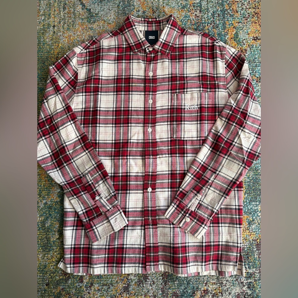 Kith Ludlow Button Down- Pyre